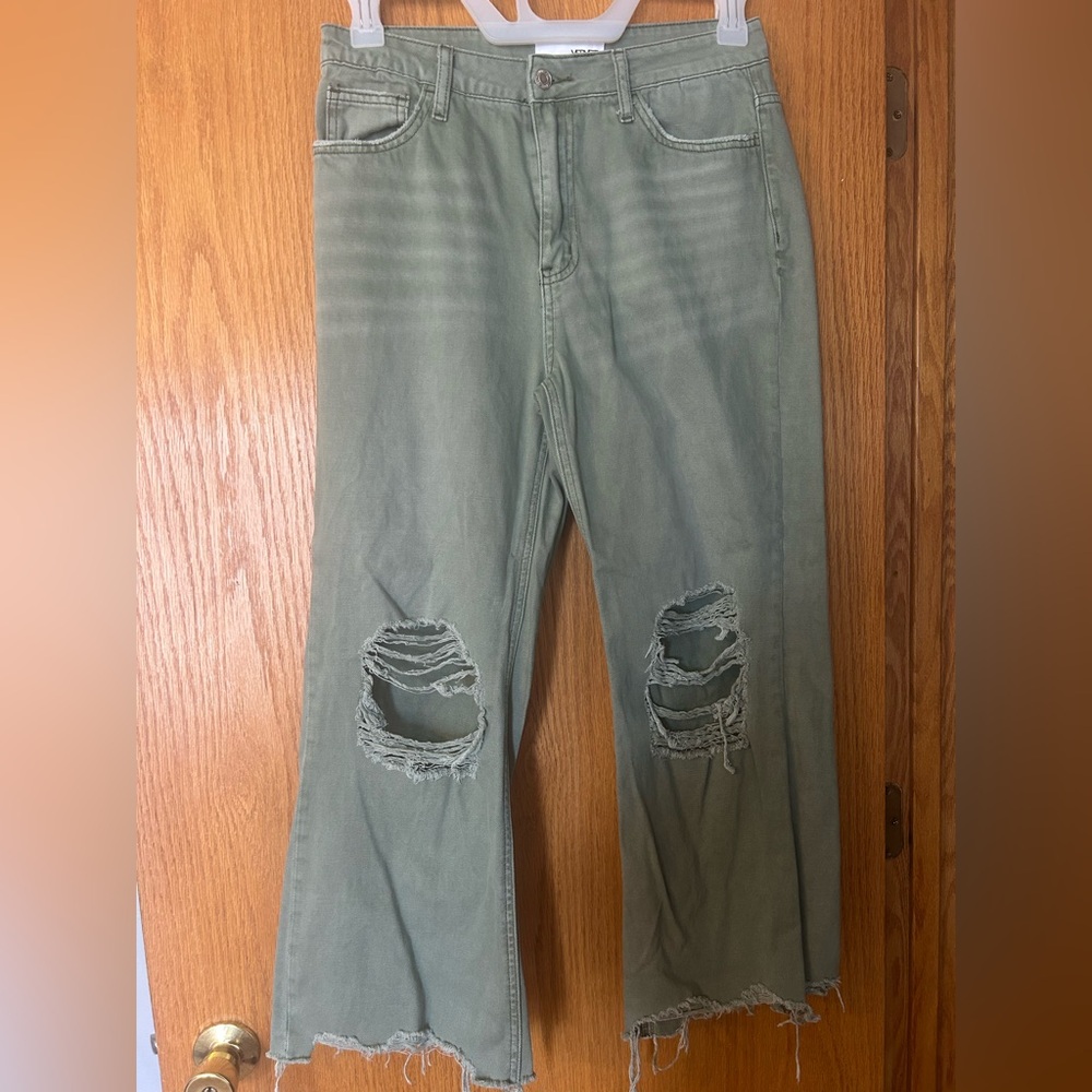Vervet Crop Flare Jeans
